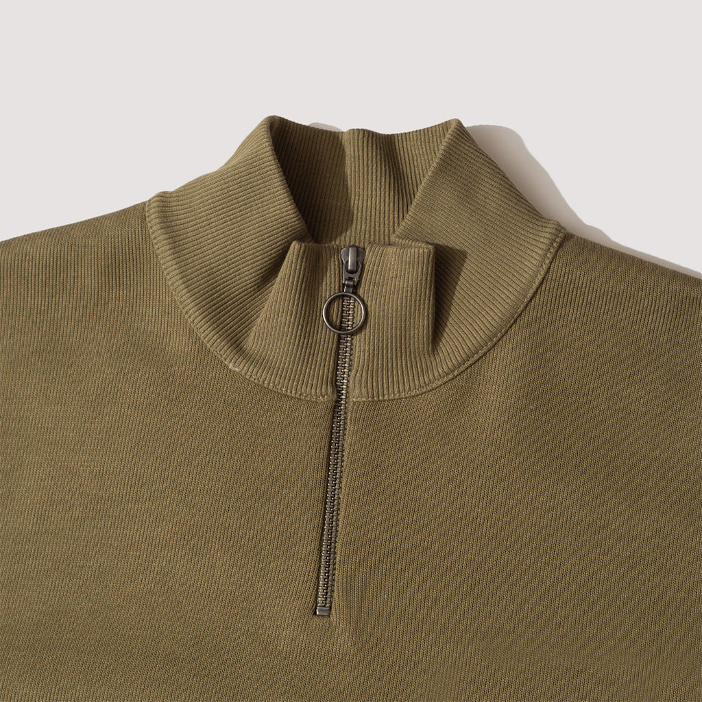 Troyer Sweatshirt Heritage - Oliva