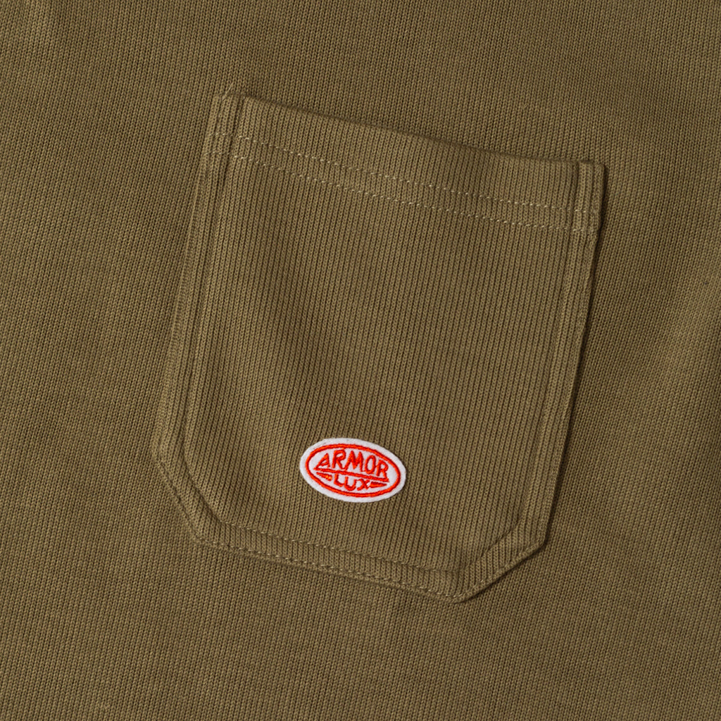 Troyer Sweatshirt Heritage - Oliva