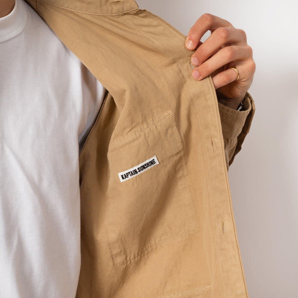 Safari Shirt Jacket - Khaki