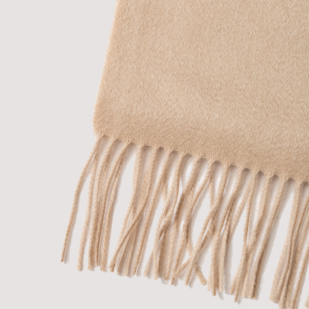 Cashmere Scarf - Beige
