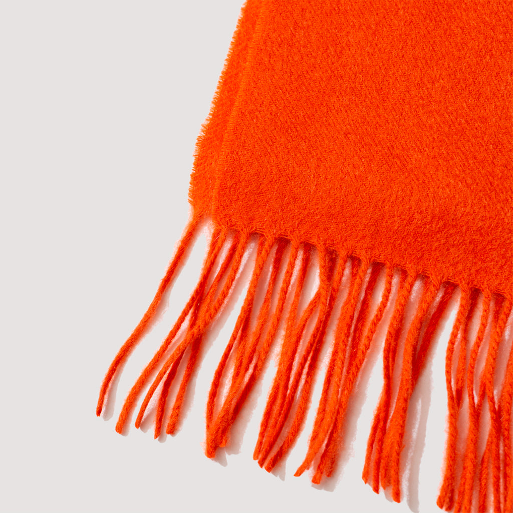 Cashmere Scarf - Orange