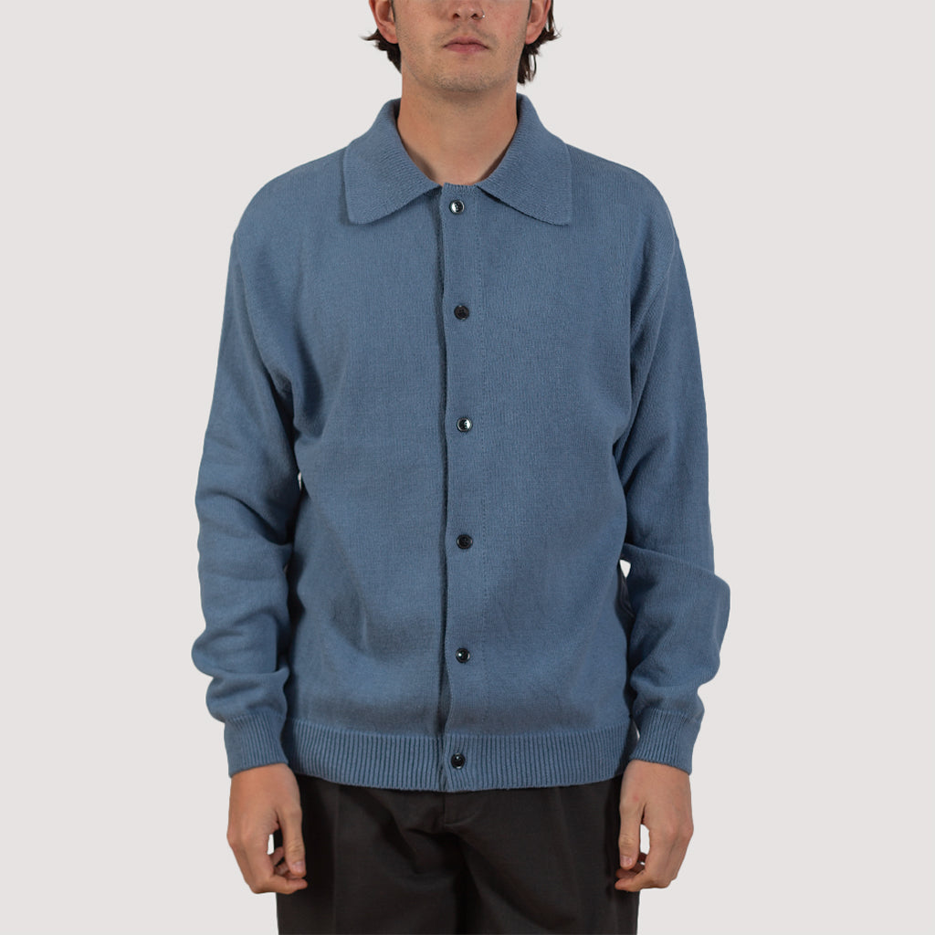 Formal Polo Shirt - Dusty Blue