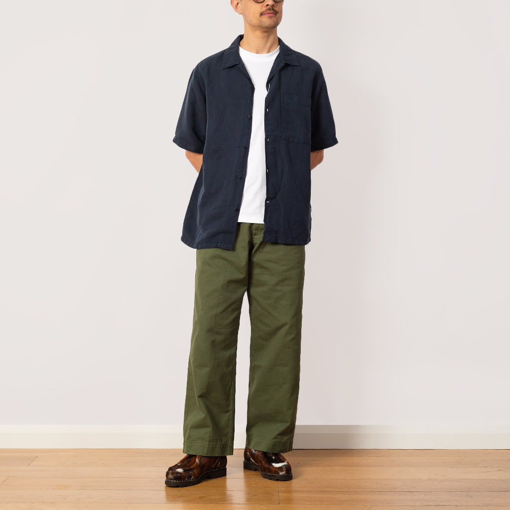 MIL Trousers Herringbone - Olive