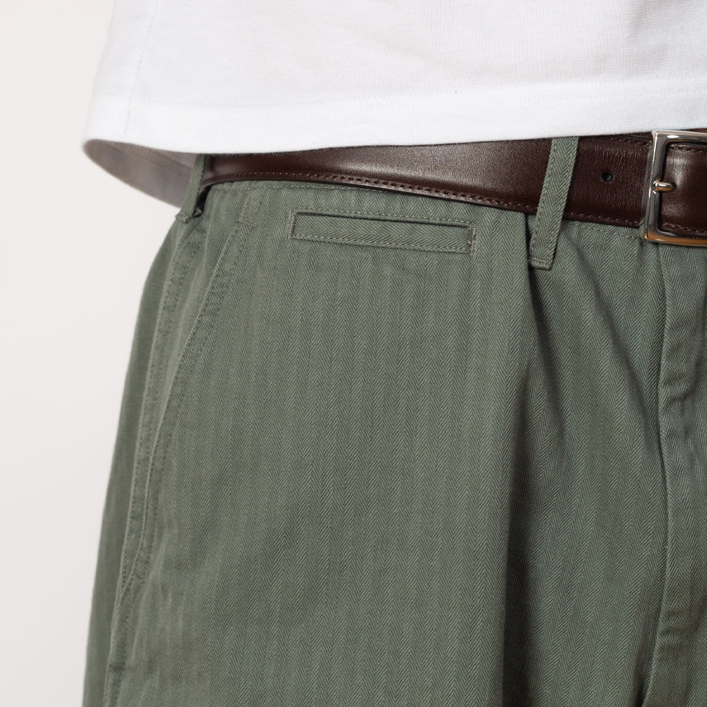 MIL Trousers Herringbone - Sage