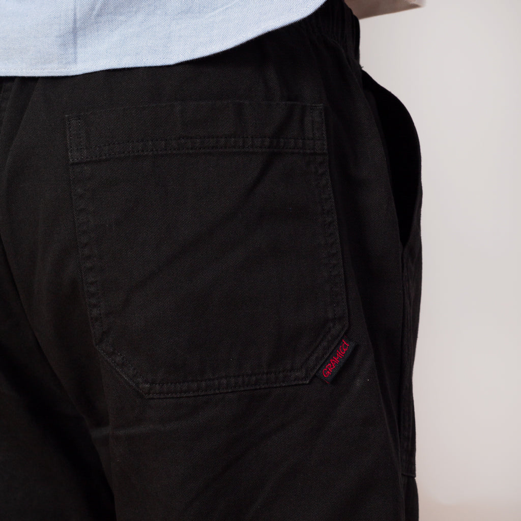 Loose Tapered Ridge Pant - Black