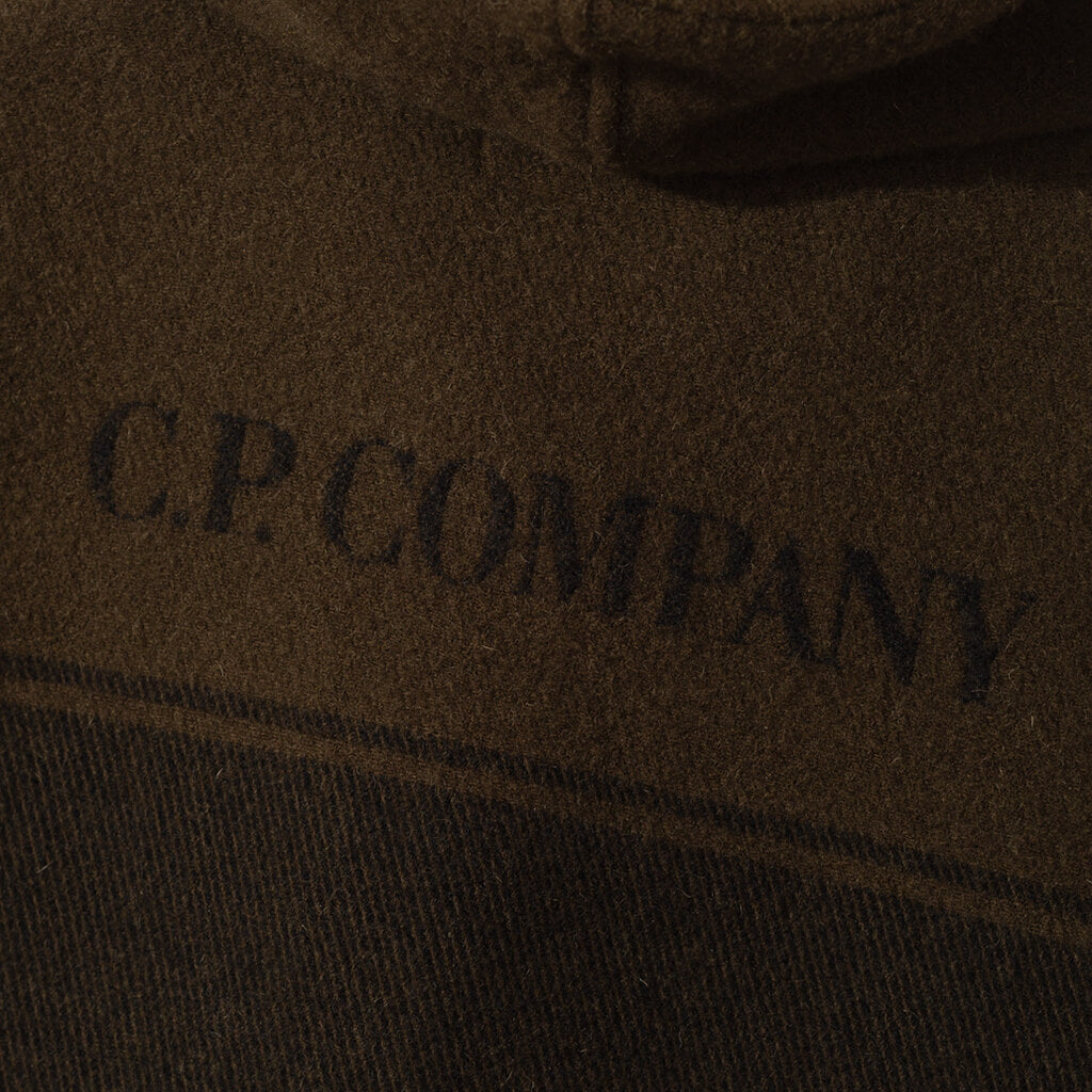 Duffle Jacquard Dyed Coat - Butternut