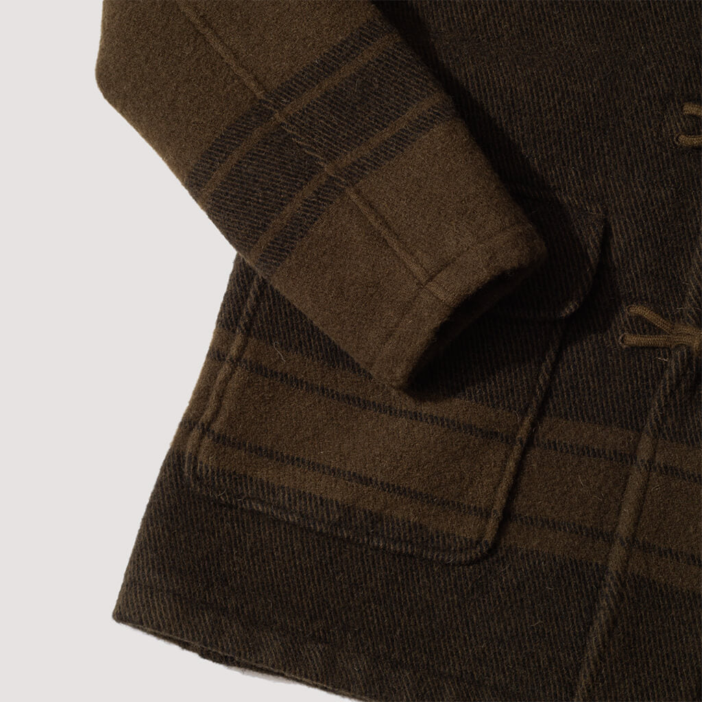 Duffle Jacquard Dyed Coat - Butternut
