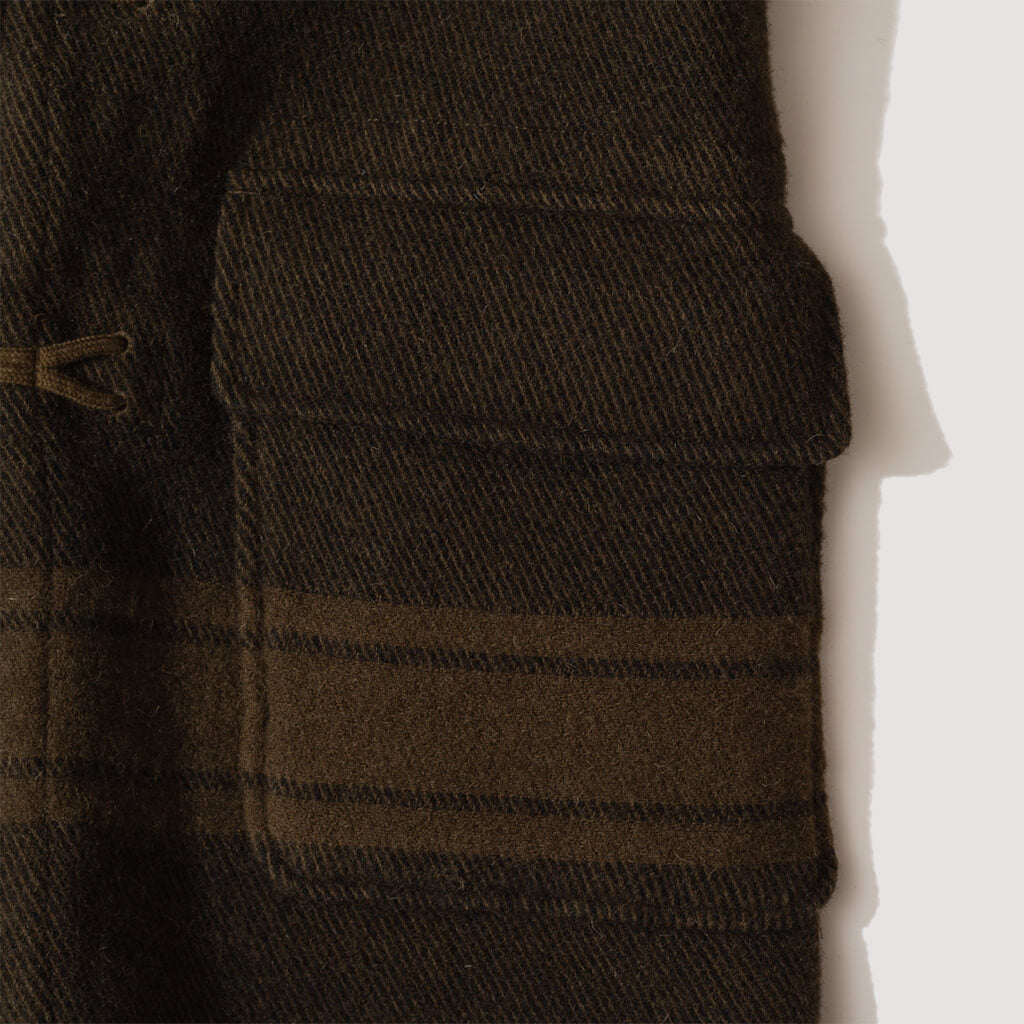 Duffle Jacquard Dyed Coat - Butternut