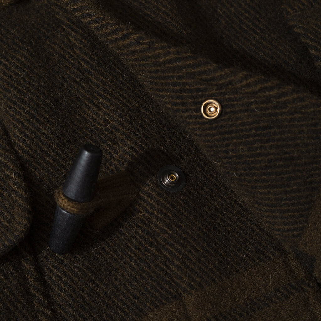Duffle Jacquard Dyed Coat - Butternut