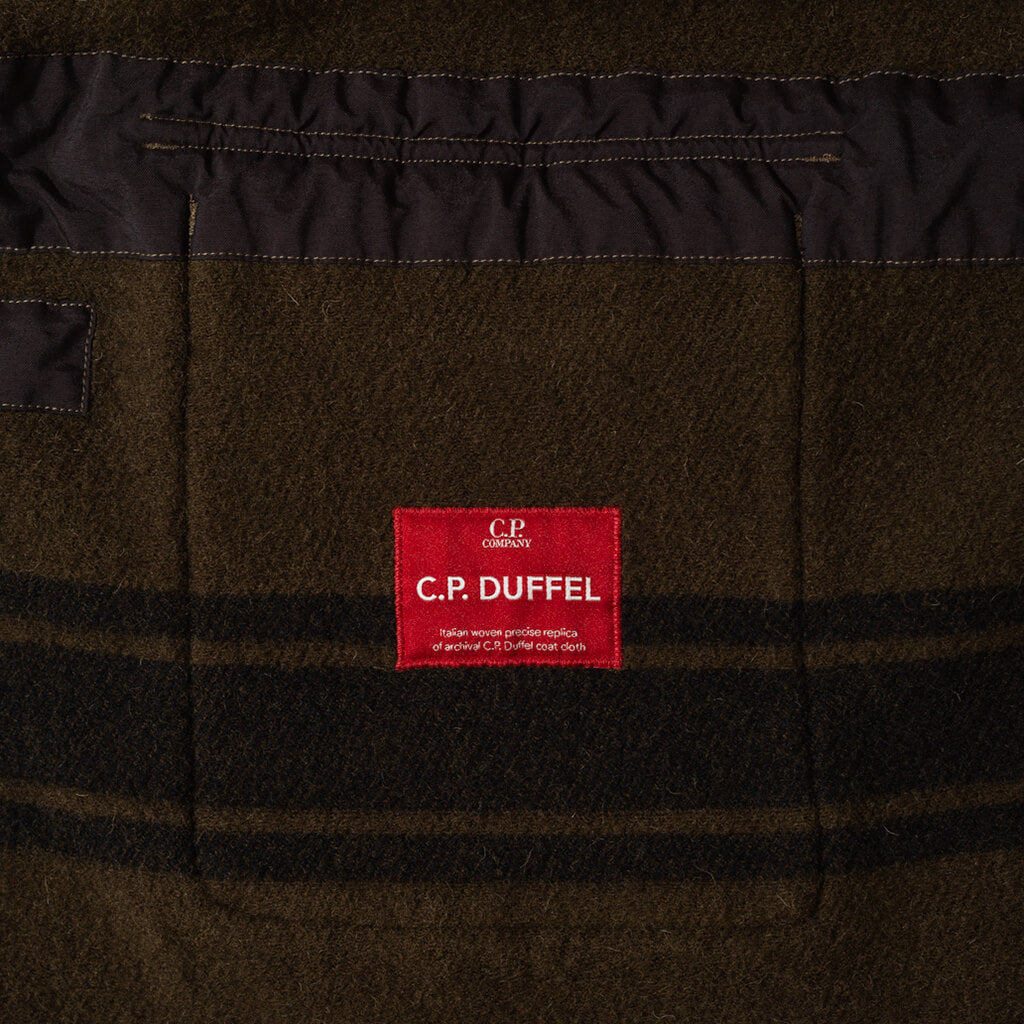 Duffle Jacquard Dyed Coat - Butternut