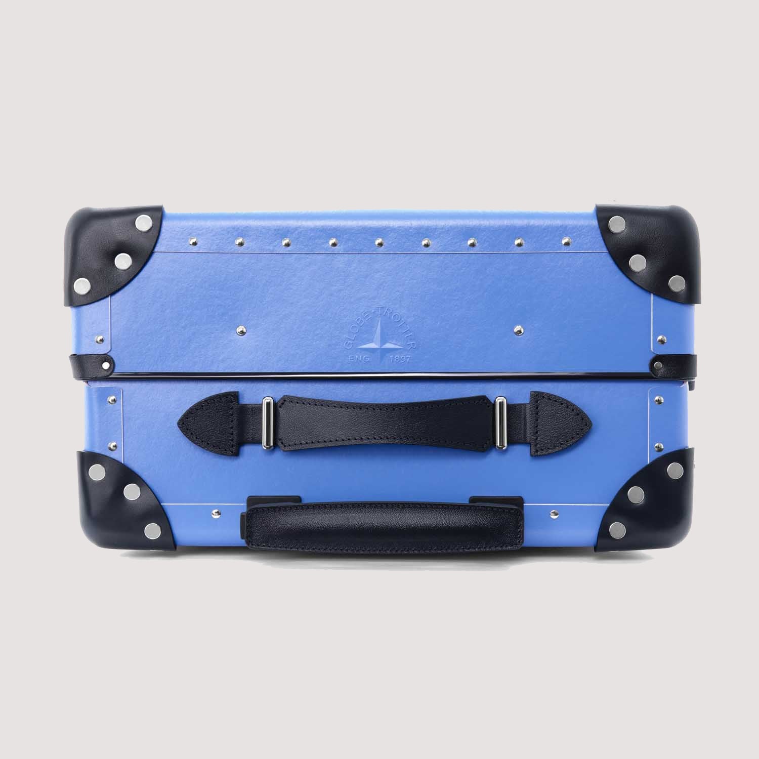 Cruise Four Wheel Carry-On Case - Royal Blue/Navy/Chrome