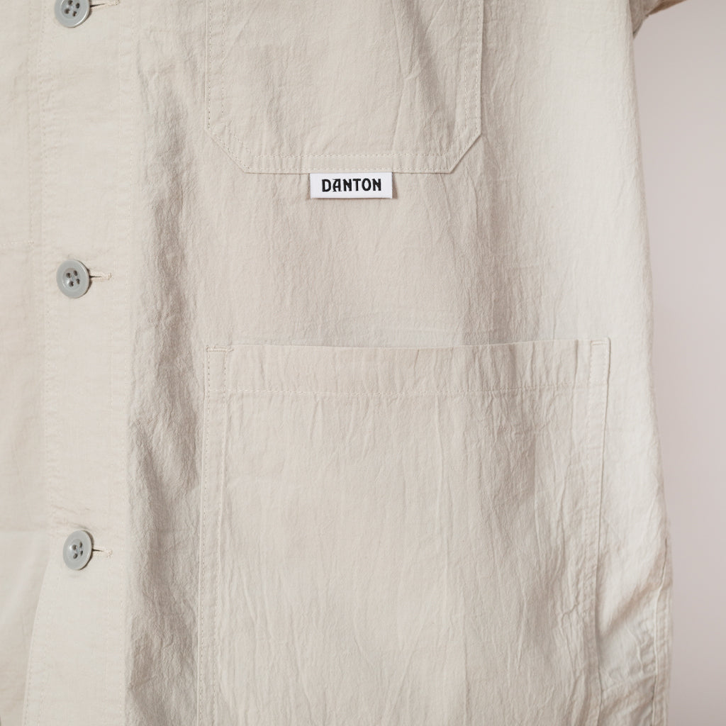 S/S Coverall Shirt - Light Grey