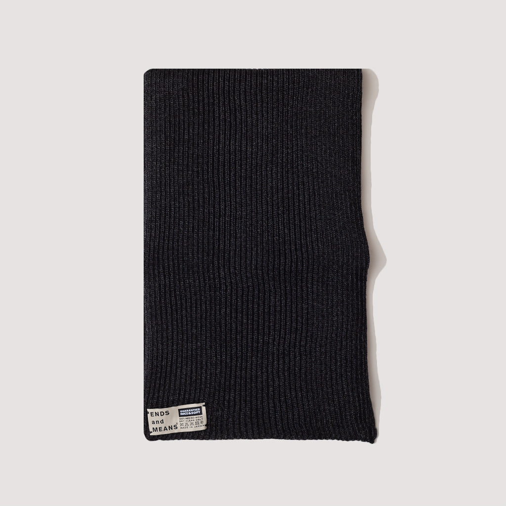 Grandpa Scarf - Mix Black