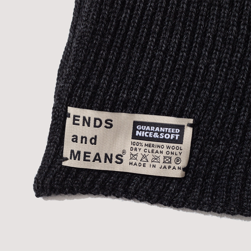 Grandpa Scarf - Mix Black