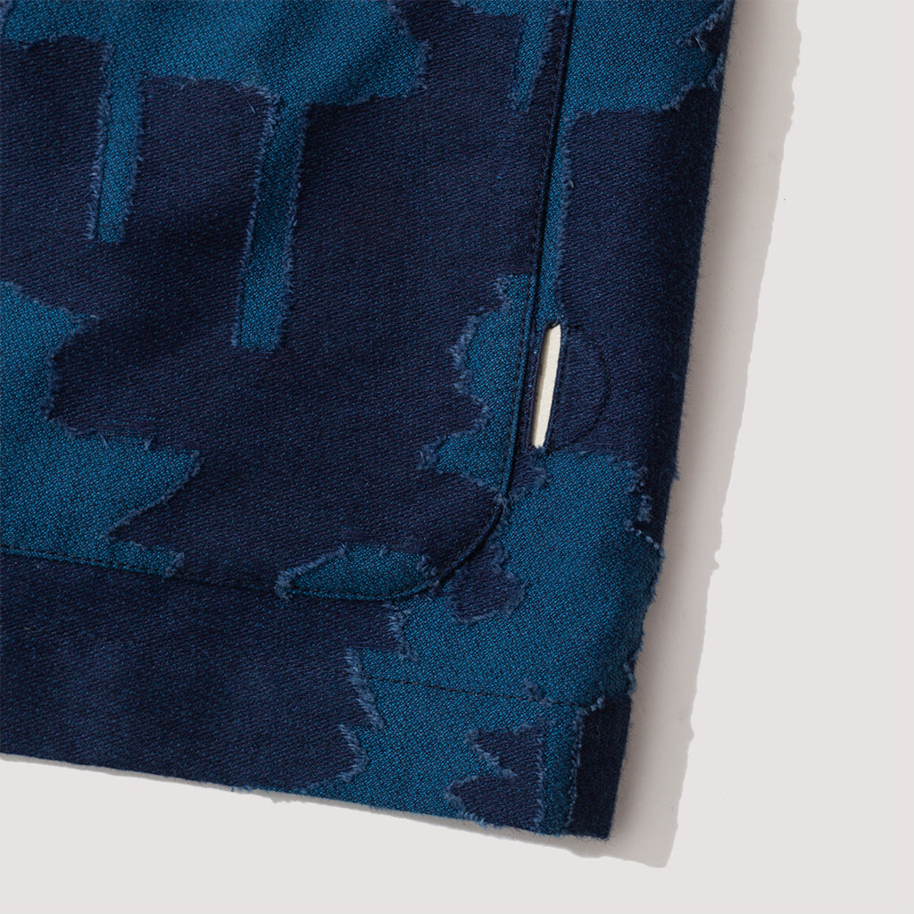 Assembly Jacket - Inidgo Tree Jacquard
