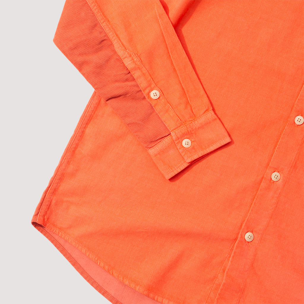 2-Tone Babycord Shirt - Pink