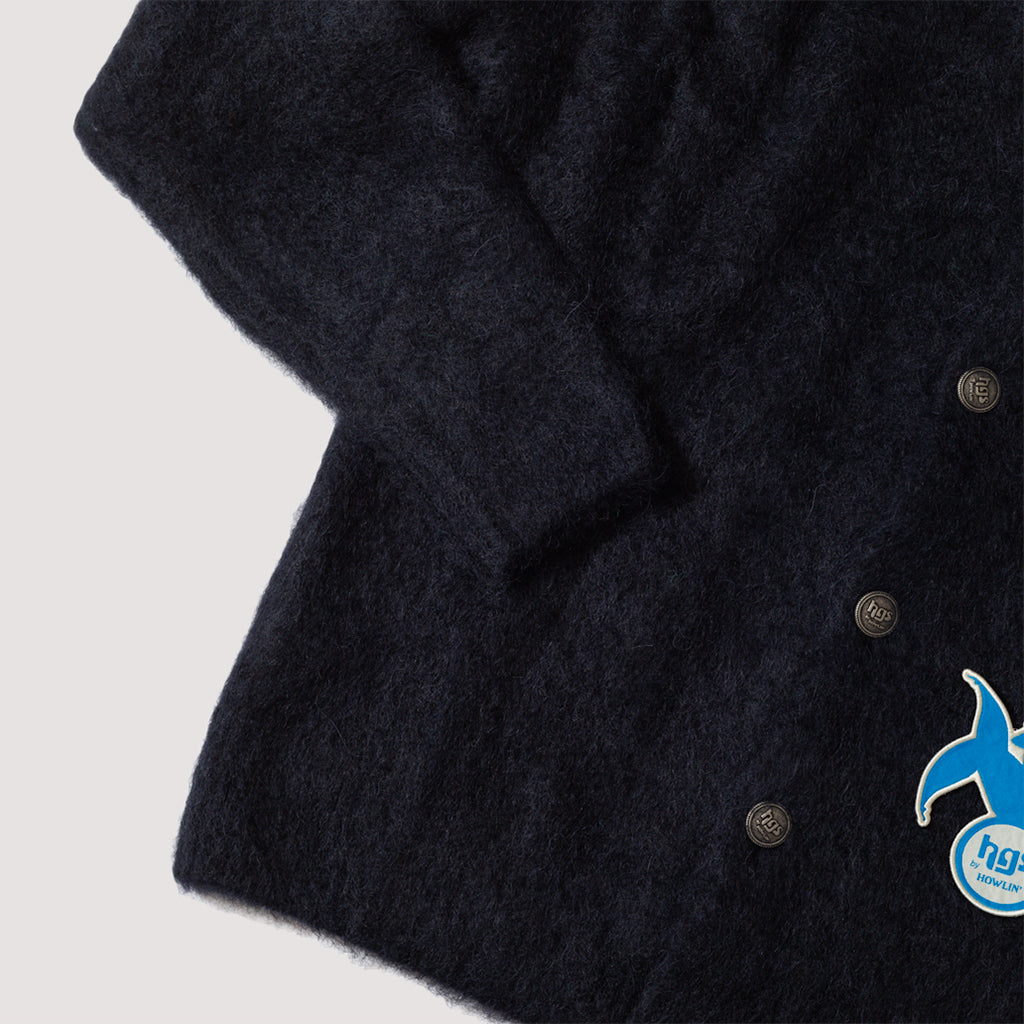 Uni Cardigan - Mamba Black