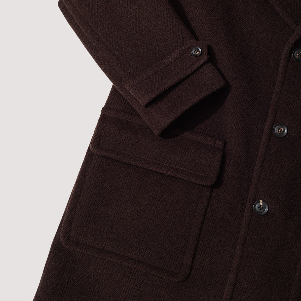 Chester Coat - Dark Brown