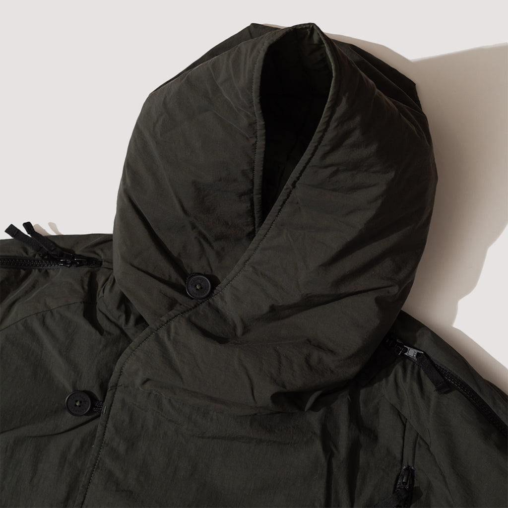 Layered Rev Coat - Olive