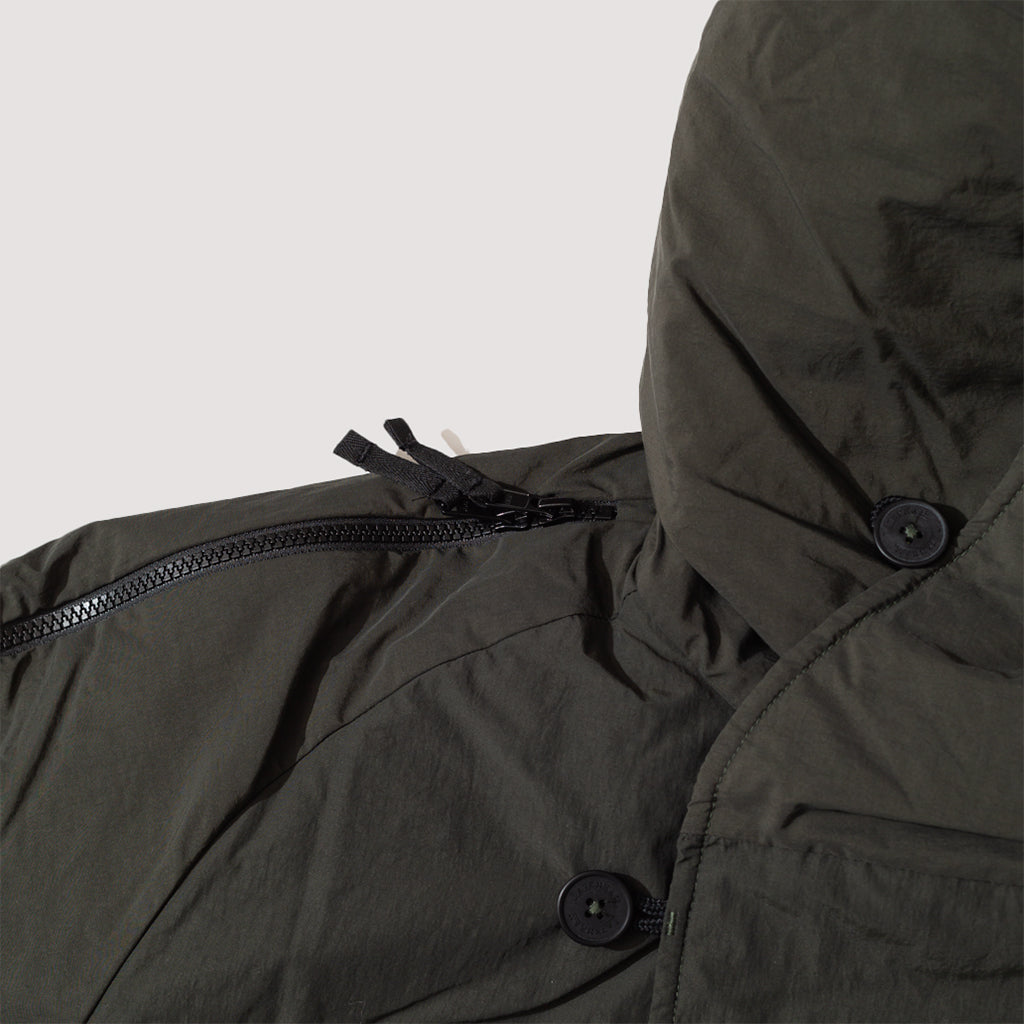 Layered Rev Coat - Olive
