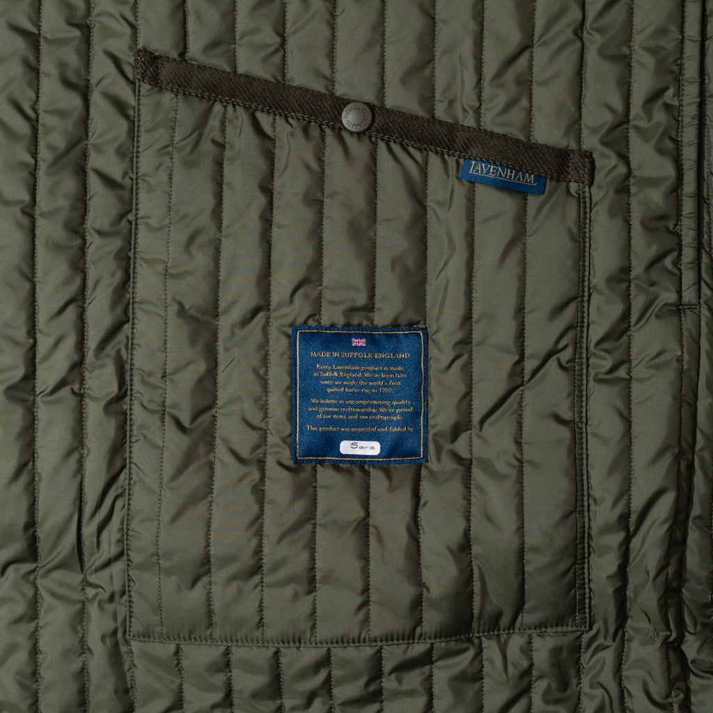 Layered Rev Coat - Olive
