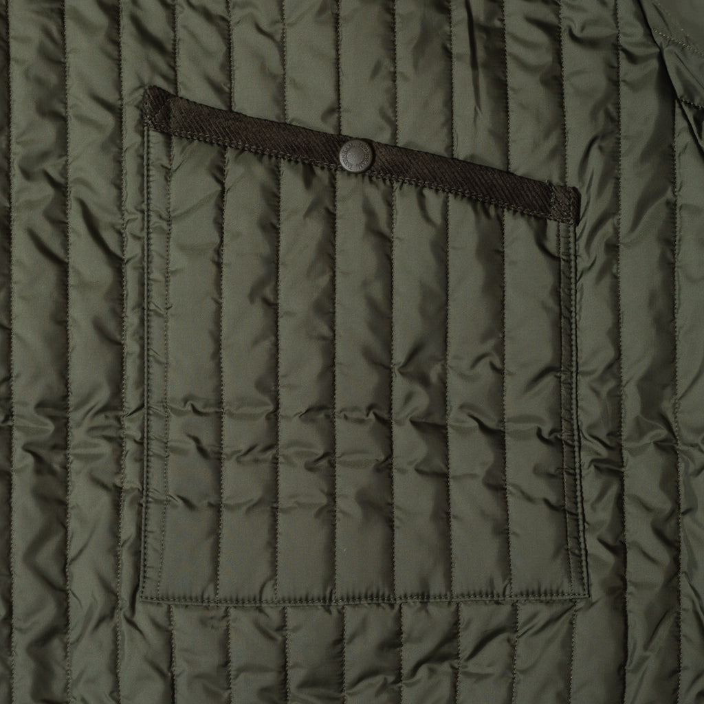 Layered Rev Coat - Olive