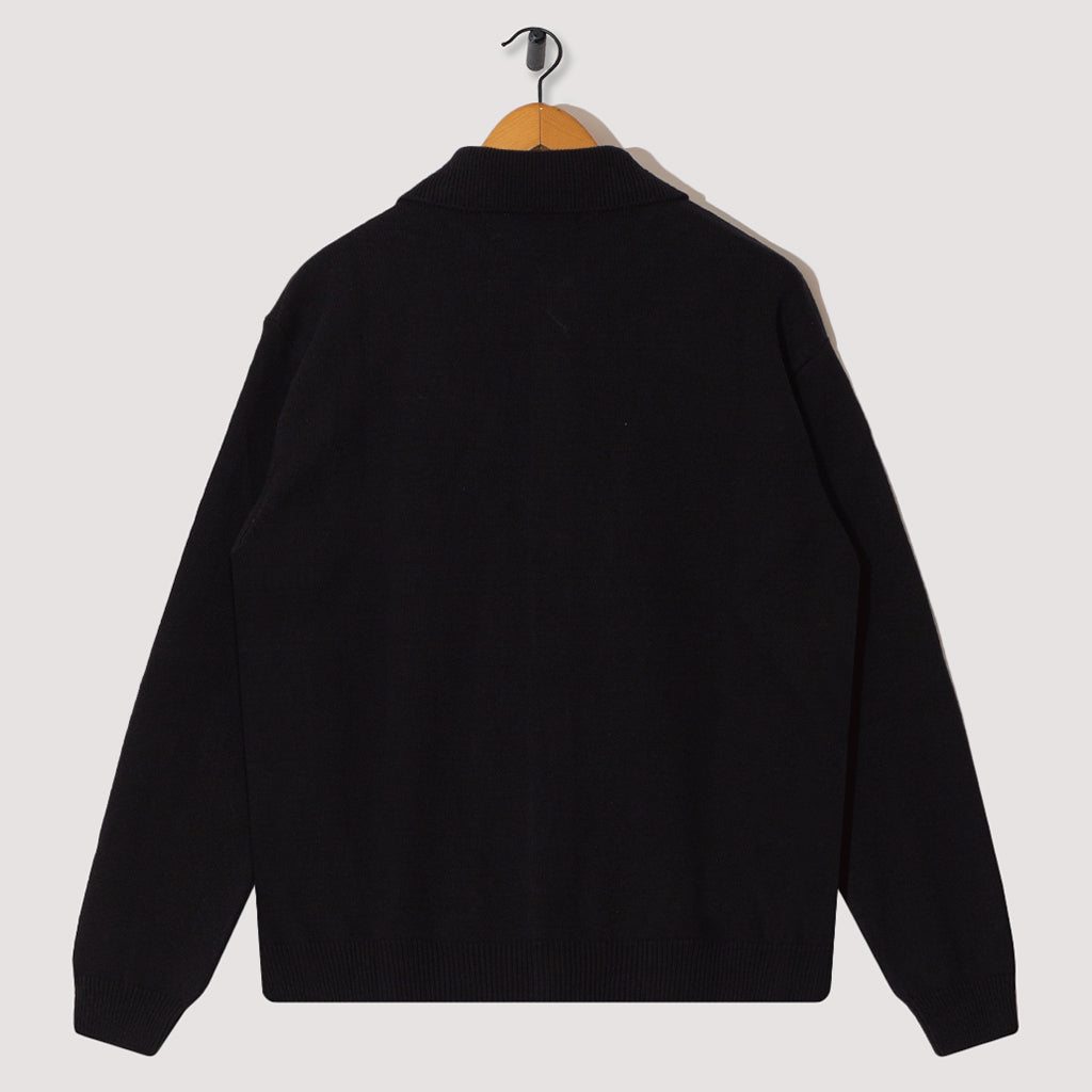 Formal Polo Shirt - Black