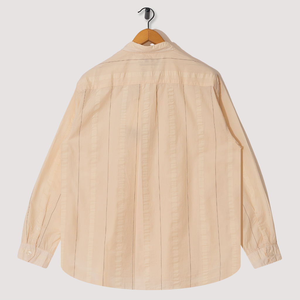 Generous Shirt - Cream Stripe