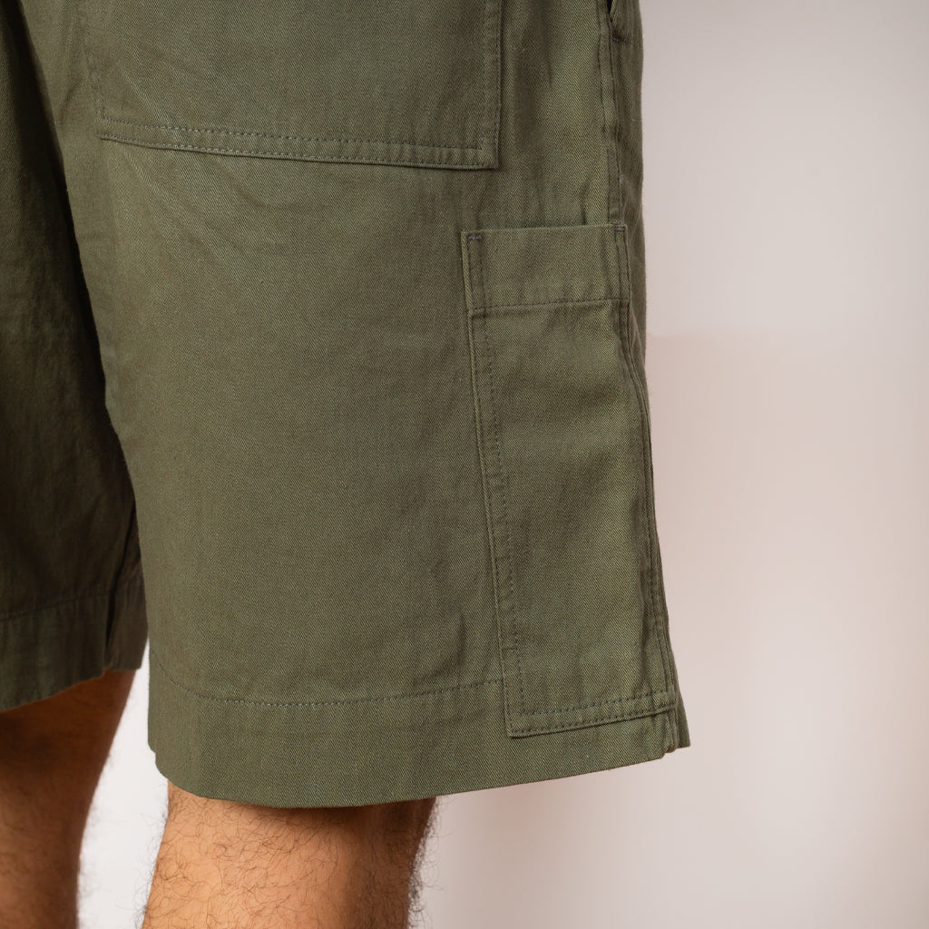 Pull Up Shorts - Uniform Green