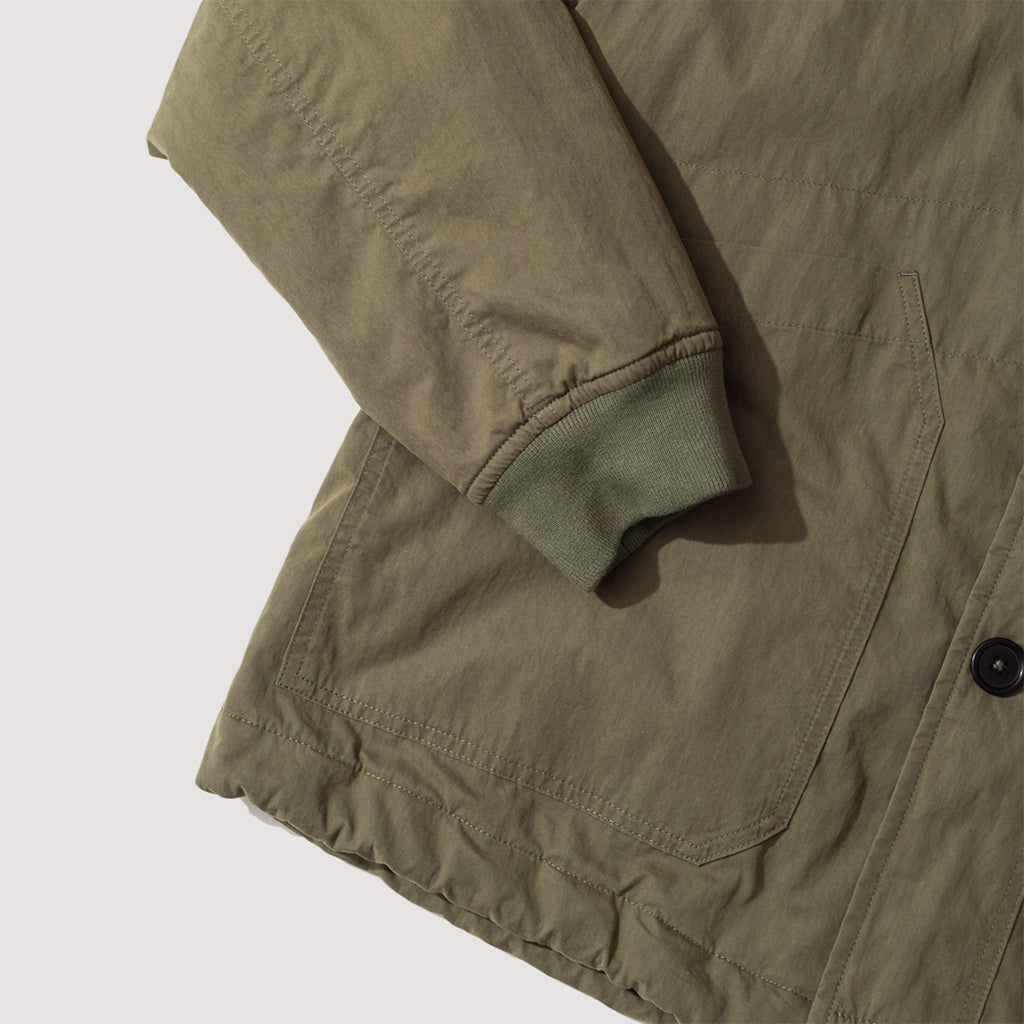 Padded Worker Jacket - Pale Khaki