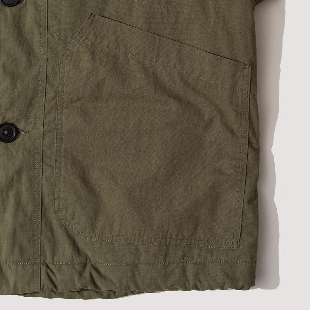 Padded Worker Jacket - Pale Khaki