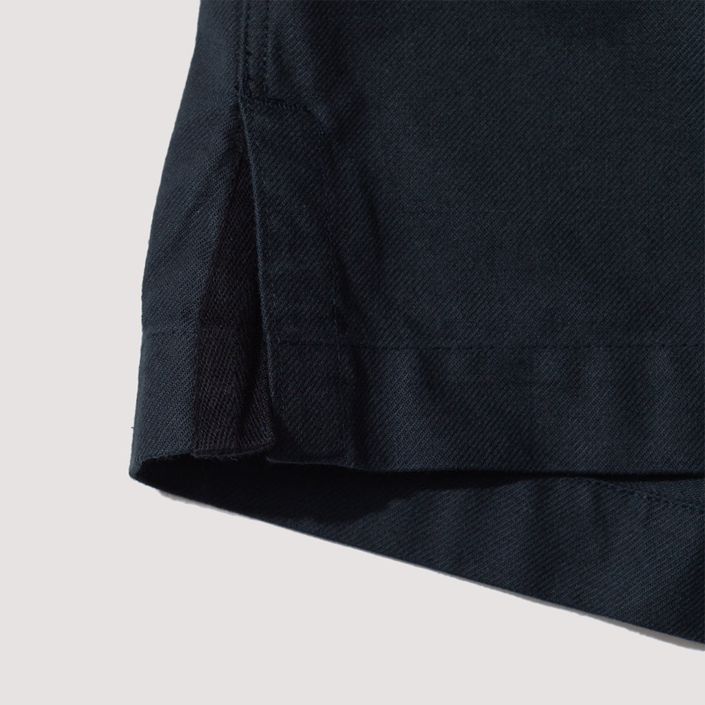 Workwear Zipped Overshirt - Dark Navy