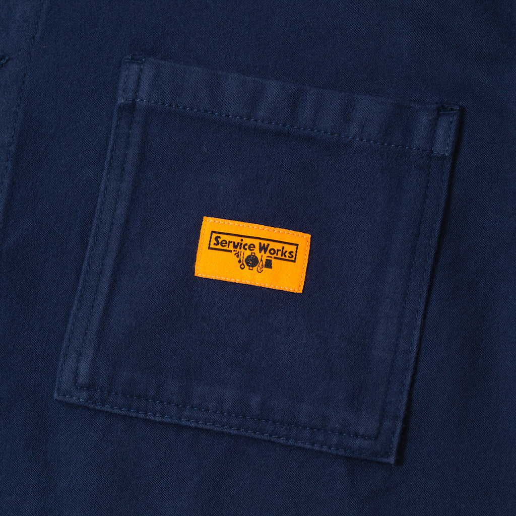 Coverall Jacket - Navy Moleskin
