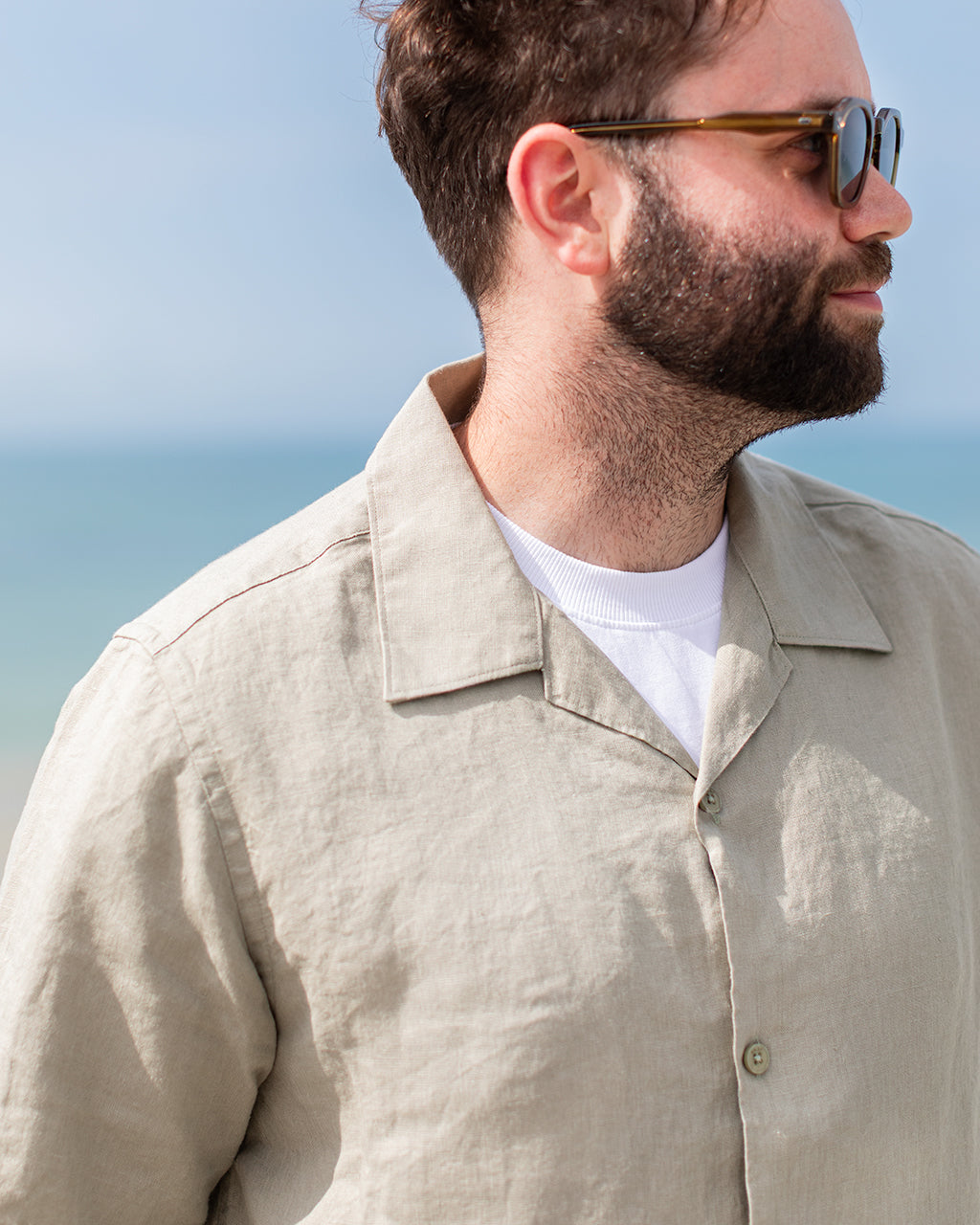 NN07 Beige Shirt Jacket