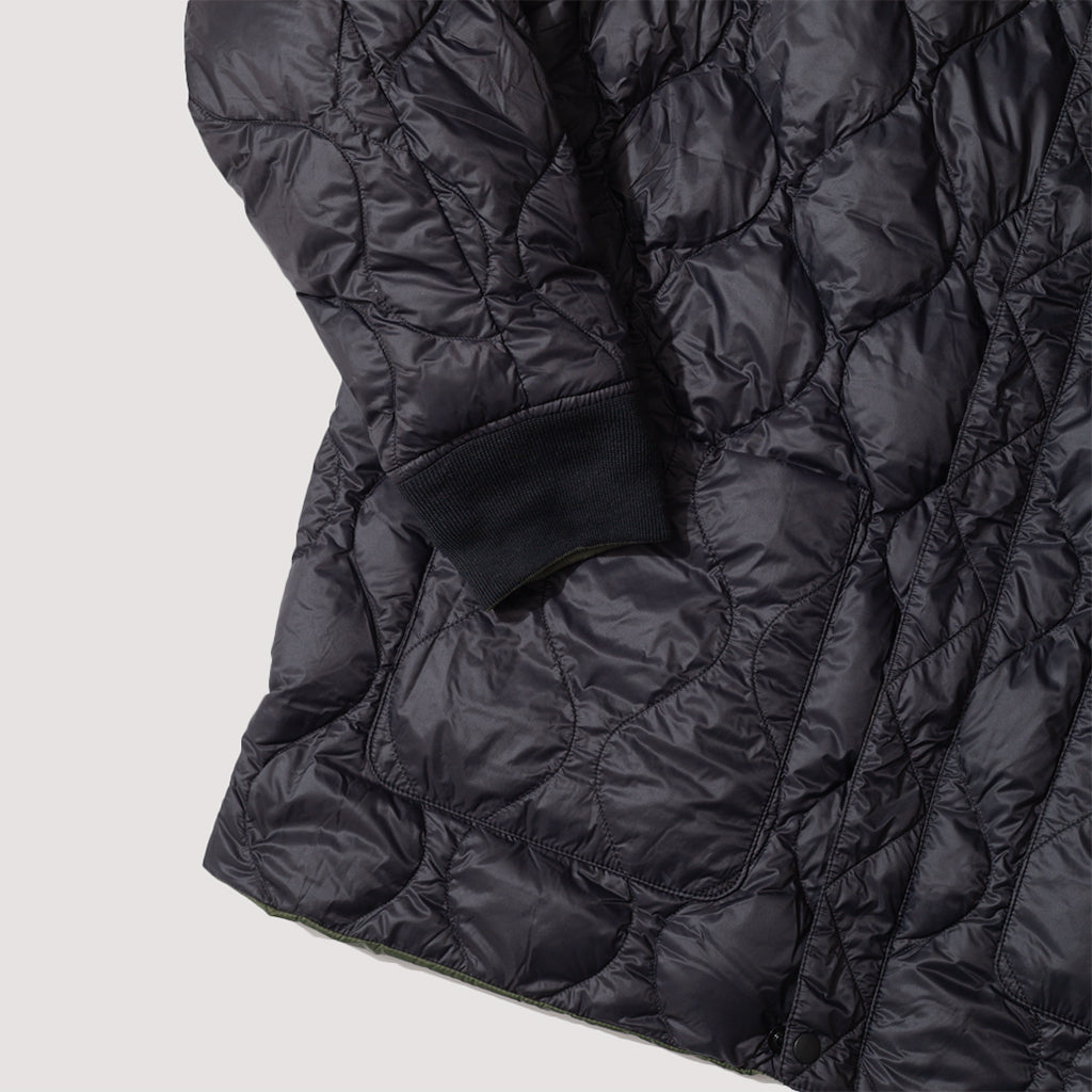 Reversible MA-1 Type Inner Down Jacket - Crazy/Black