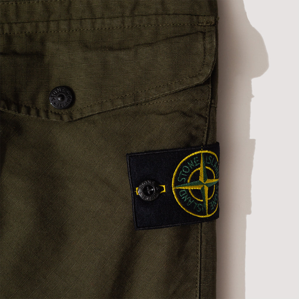 Ripstop Cargo Trousers - Olive (V0058)