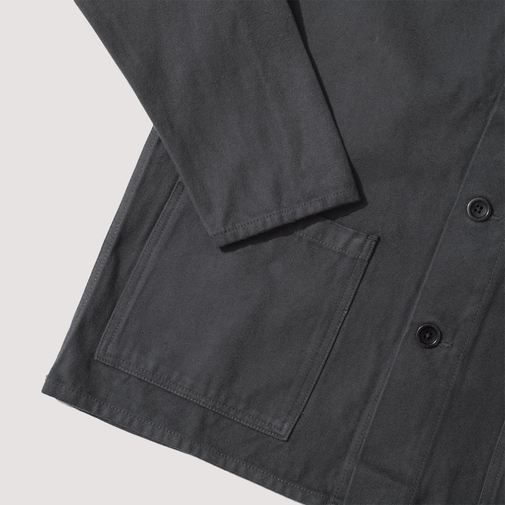Coverall Jacket - Grey Moleskin