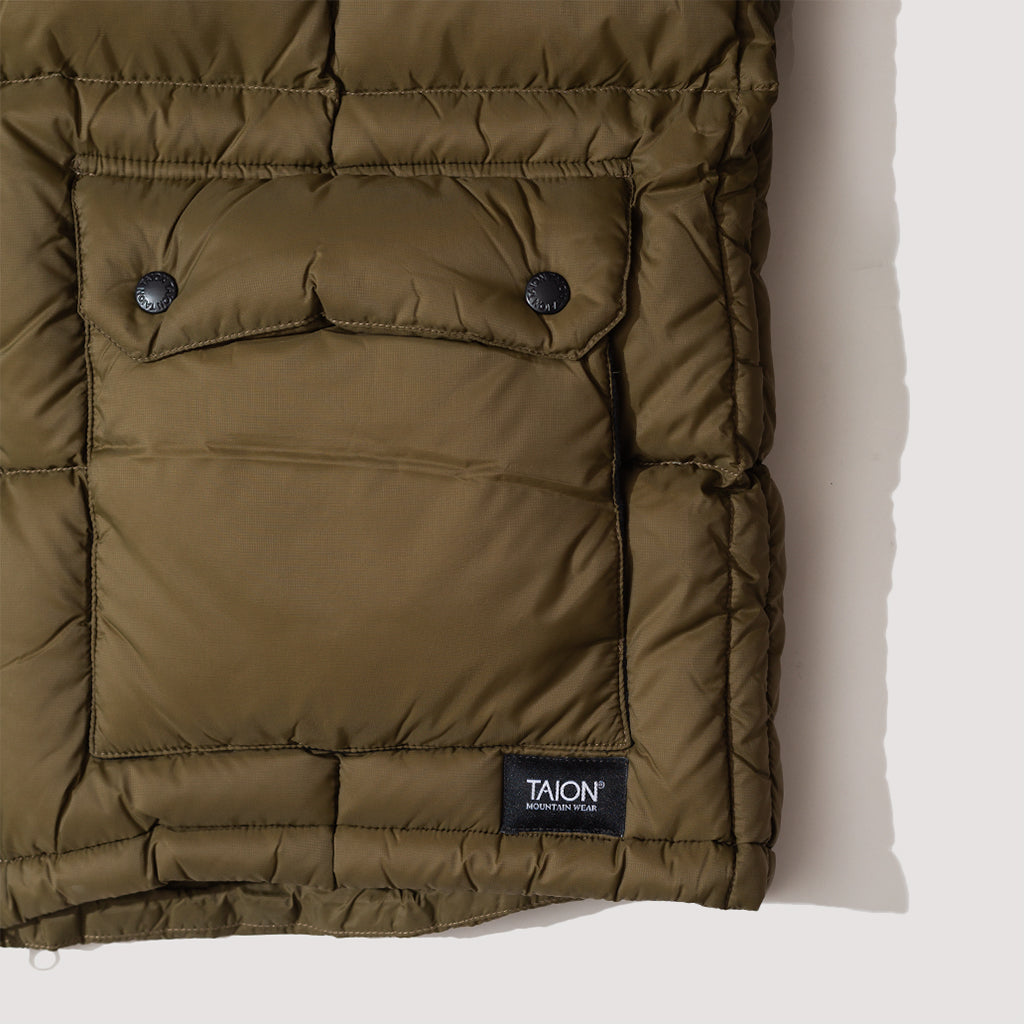 Packable Volume Down Jacket - Olive