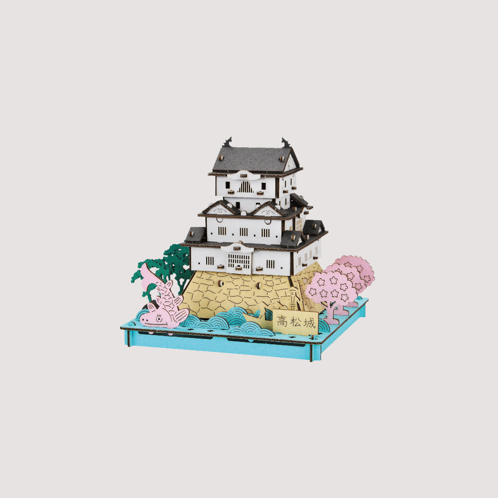 PAPER CRAFT - Takamatsu Castle