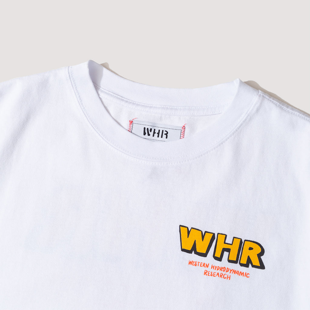 Wobbly Worker Tee - White