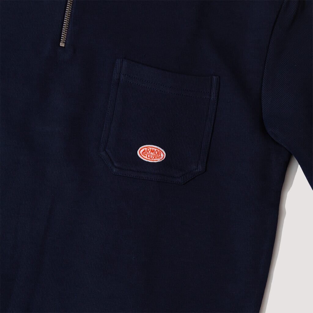 Troyer Sweatshirt - Marine Deep Navy Blue