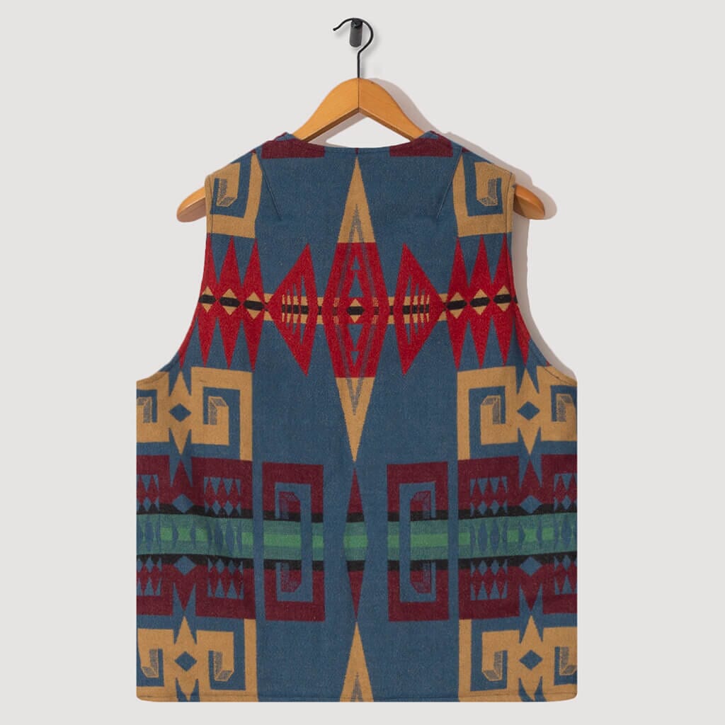 Kora Down Vest - Blue