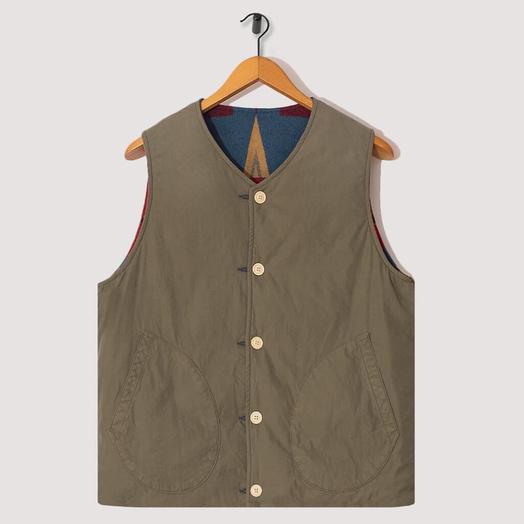 Kora Down Vest - Blue