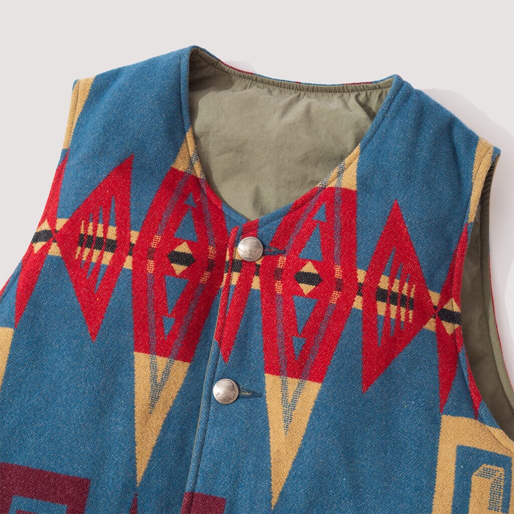 Kora Down Vest - Blue