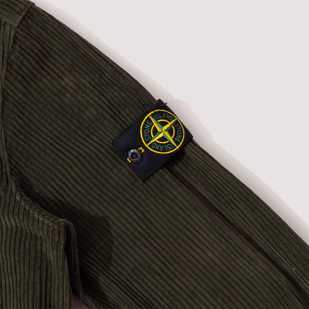 Corduroy Overshirt - Verde Olivia (V0058)