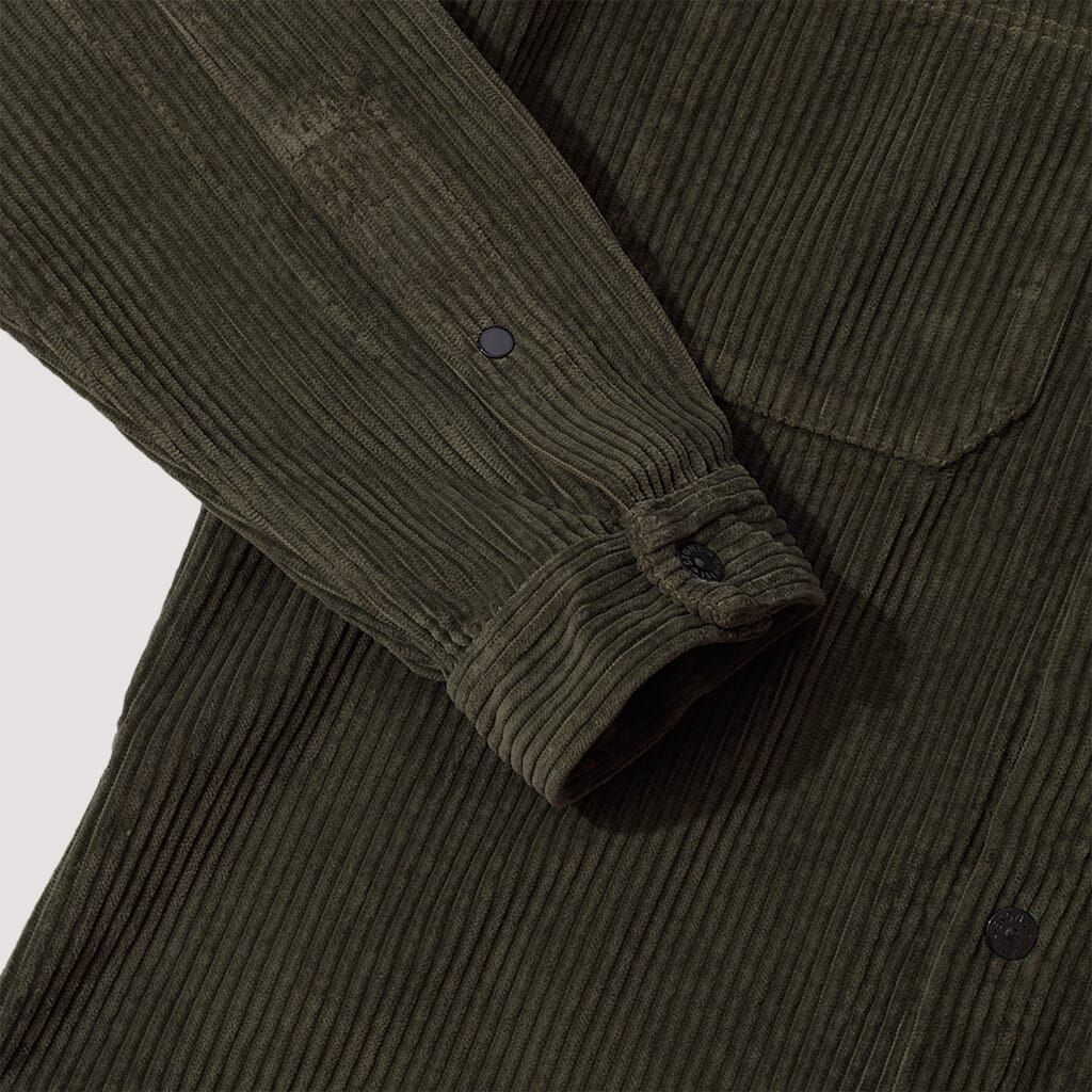 Corduroy Overshirt - Verde Olivia (V0058)