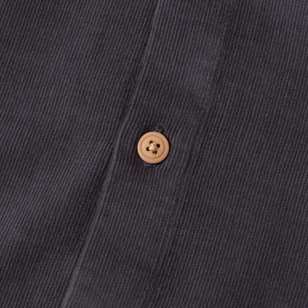 Relaxed Shirt - Charcoal Babycord