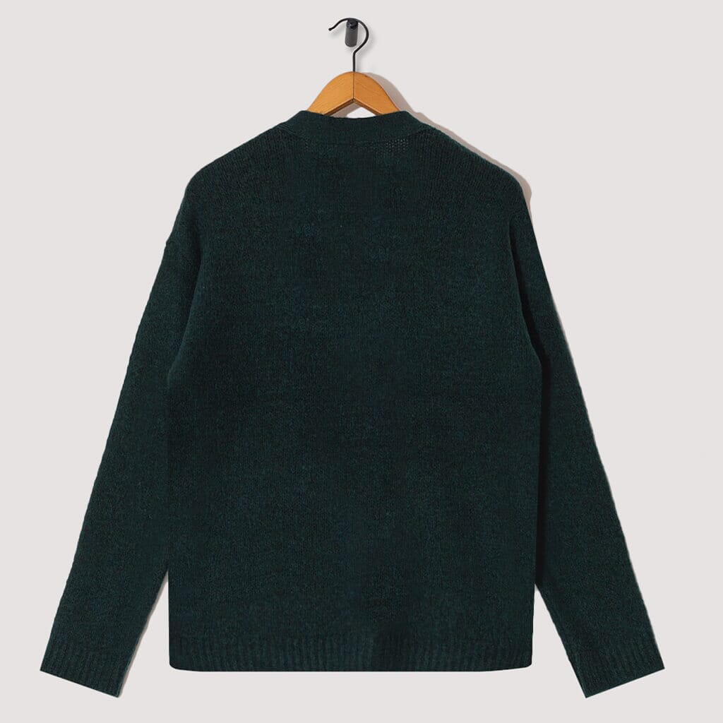 Signal Cardigan - Alpine Green Mohair