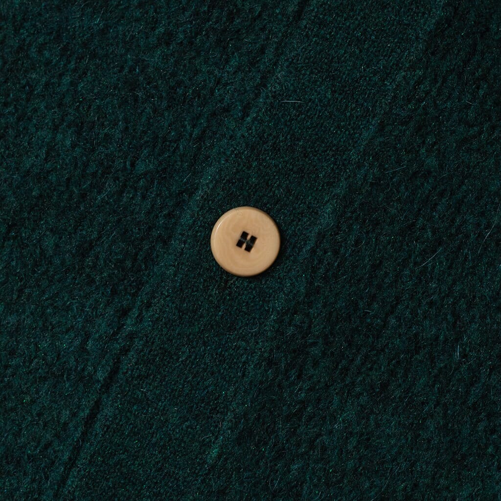 Signal Cardigan - Alpine Green Mohair