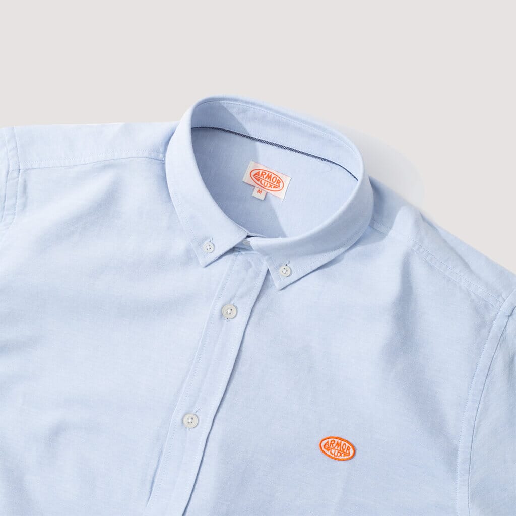 Button Down Oxford Shirt - Sky Blue